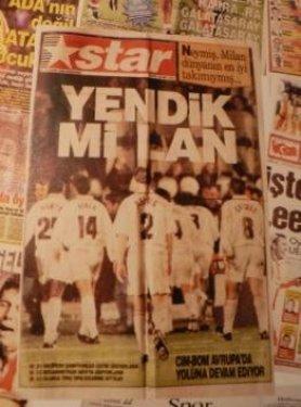 Unutulmaz spor manşetleri