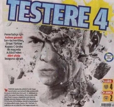 Unutulmaz spor manşetleri