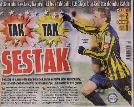 Unutulmaz spor manşetleri