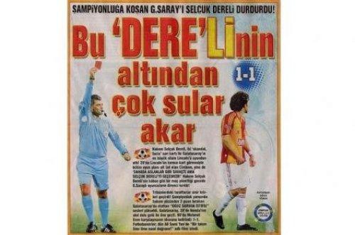 Unutulmaz spor manşetleri
