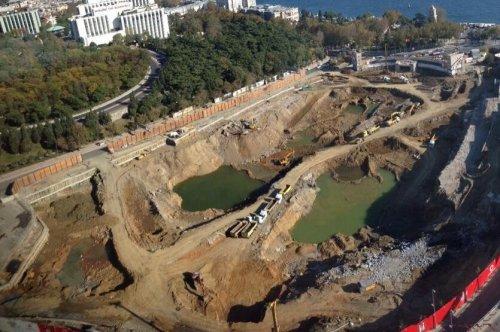 Yeni İnönü Stadı'nda çalışmalar sürüyor