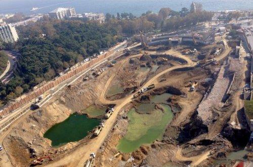 Yeni İnönü Stadı'nda çalışmalar sürüyor