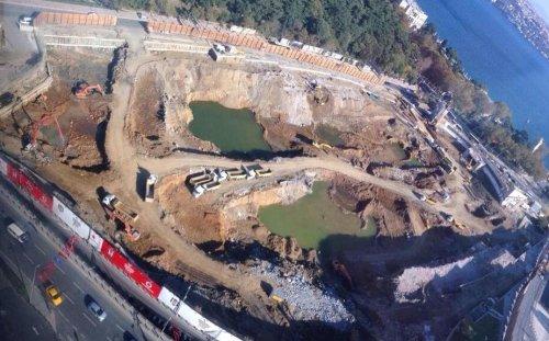 Yeni İnönü Stadı'nda çalışmalar sürüyor