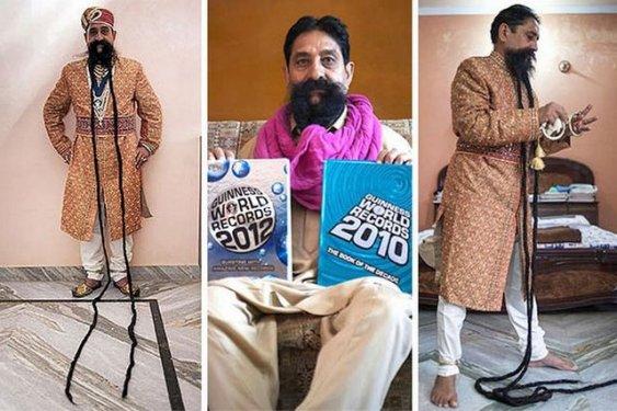 32 Yıl bıyıklarını hiç kesmedi