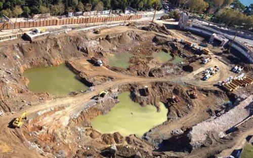 Yeni İnönü Stadı'nda çalışmalar sürüyor