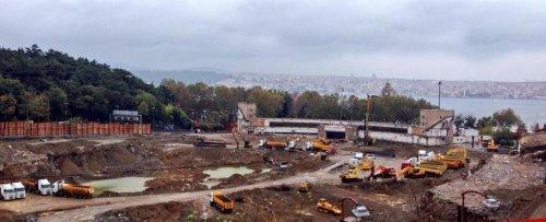 Yeni İnönü Stadı'nda çalışmalar sürüyor