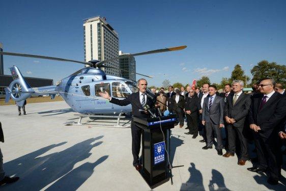 Bursa - İstanbul arası Helitaksi seferleri başladı