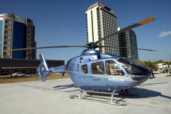 Bursa - İstanbul arası Helitaksi seferleri başladı