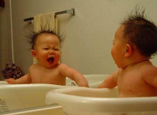 Sosyal Medya'da paylaşılan en komik bebek resimleri