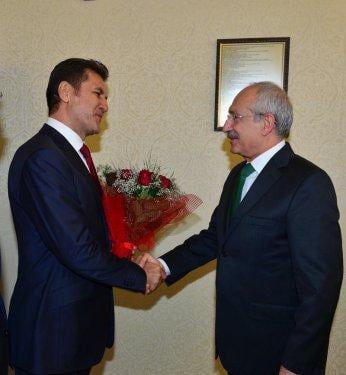 Kılıçdaroğlu Sarıgül'ü makamında ağırladı