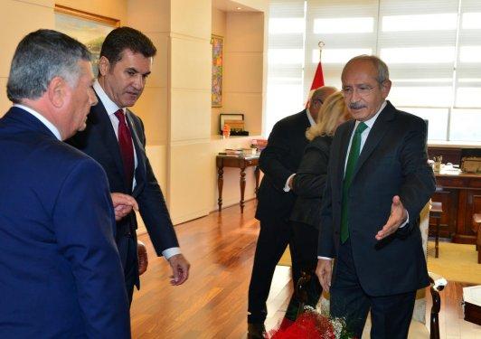 Kılıçdaroğlu Sarıgül'ü makamında ağırladı