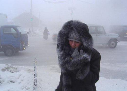 Dünyanın en soğuk köyü Oymyakon 