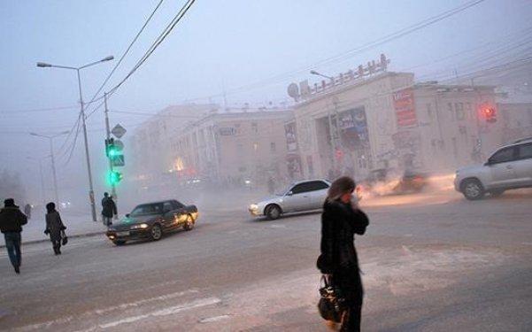 Dünyanın en soğuk köyü Oymyakon 