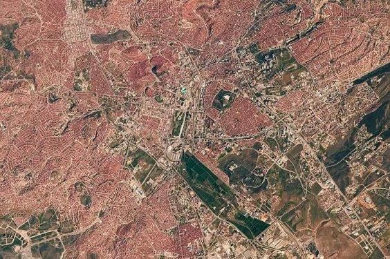 En iyi planlanmış şehirlerin uzaydan görünüşü