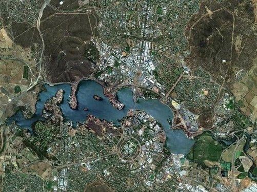 En iyi planlanmış şehirlerin uzaydan görünüşü