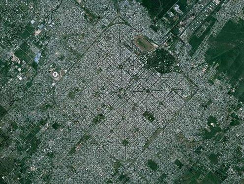 En iyi planlanmış şehirlerin uzaydan görünüşü