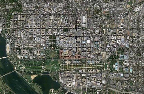 En iyi planlanmış şehirlerin uzaydan görünüşü
