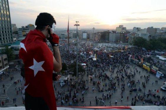 Taksim Gezi Parkı'ndan kareler - Resim 50