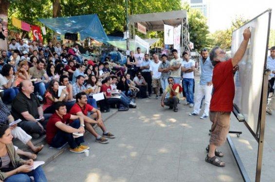 Taksim Gezi Parkı'ndan kareler - Resim 11