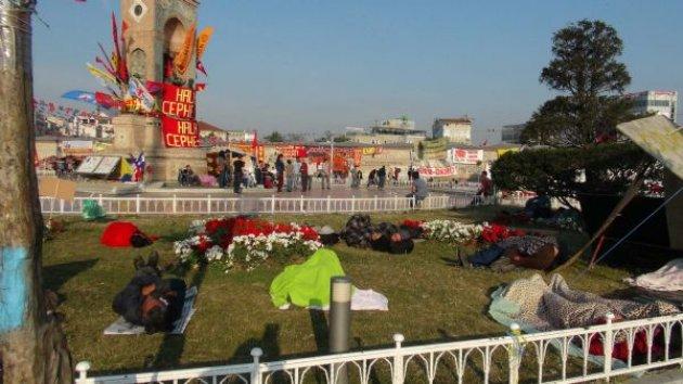 Taksim Gezi Parkı'ndan kareler - Resim 45