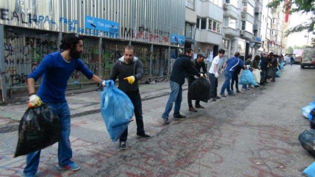 Taksim Gezi Parkı'ndan kareler - Resim 47