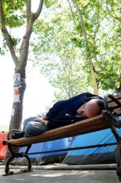 Taksim Gezi Parkı'ndan kareler - Resim 13