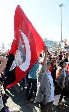 Taksim Gezi Parkı'ndan kareler - Resim 26