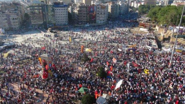 Taksim Gezi Parkı'ndan kareler - Resim 32