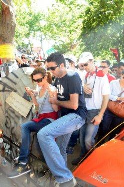 Taksim Gezi Parkı'ndan kareler - Resim 24