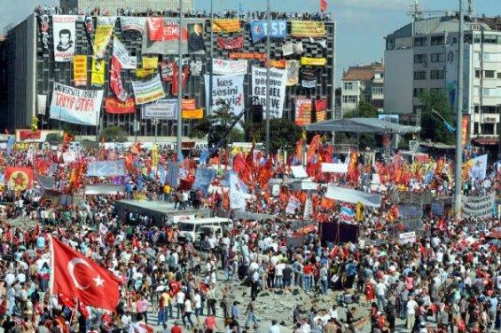 Taksim Gezi Parkı'ndan kareler - Resim 37
