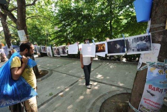 Taksim Gezi Parkı'ndan kareler - Resim 49