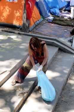 Taksim Gezi Parkı'ndan kareler - Resim 16