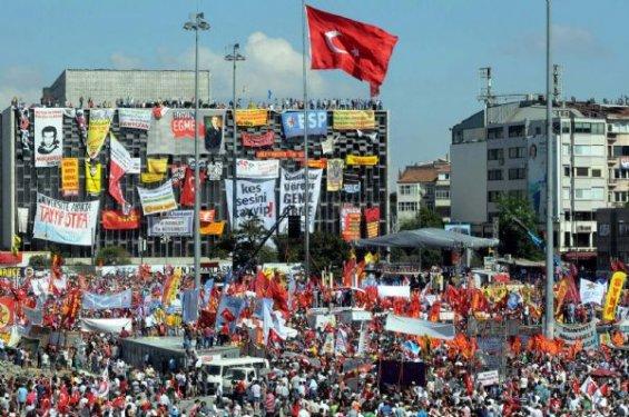 Taksim Gezi Parkı'ndan kareler - Resim 30