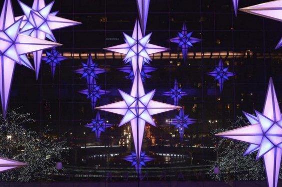 Yılbaşını sokaklarda ki ışıklar karşılayacak