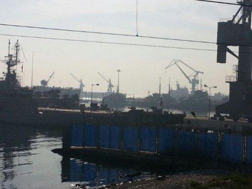 İzmir Alaybey Askeri Tersanesi'nde korkutan kaza