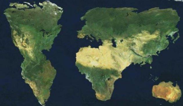 Hafızalardaki dünya haritasının gerçeğiyle ilgisi yok