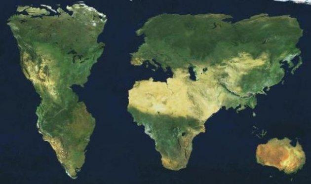 Hafızalardaki dünya haritasının gerçeğiyle ilgisi yok