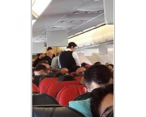 Uçaktaki hastaya ilk müdahaleyi Ferhat Göçer yaptı