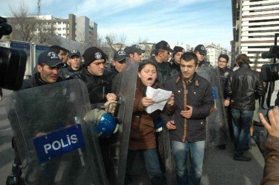 DHKP-C gözaltılarını protesto etmek isteyenlere müdahale