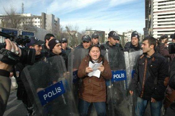 DHKP-C gözaltılarını protesto etmek isteyenlere müdahale