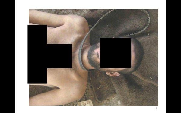 Suriye'deki savaş suçuna ilişkin ilk görüntüler - +18