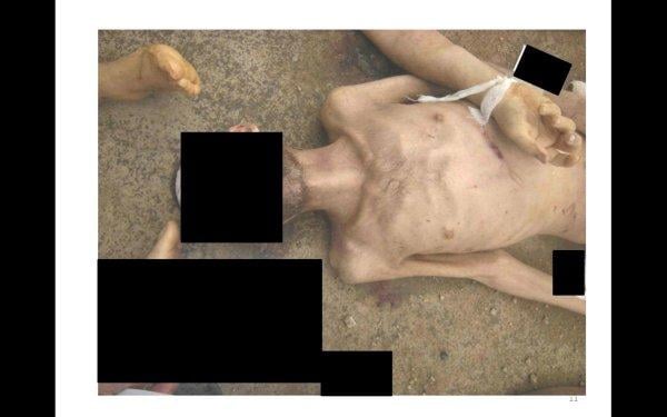 Suriye'deki savaş suçuna ilişkin ilk görüntüler - +18