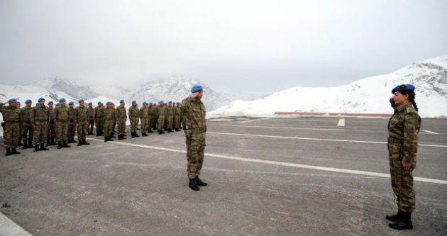 Doğu'da görev yapan kadın komutanlar