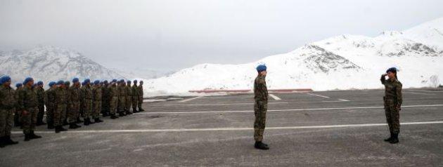Doğu'da görev yapan kadın komutanlar