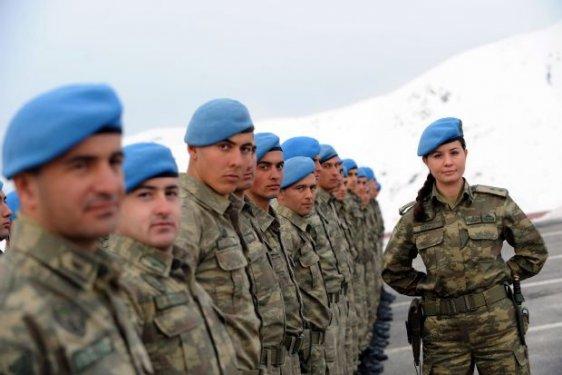 Doğu'da görev yapan kadın komutanlar