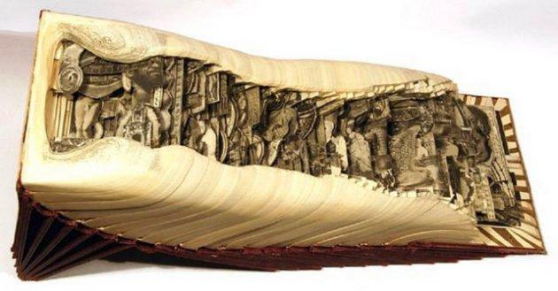 Kitabın dönüştüğü sanat eserleri