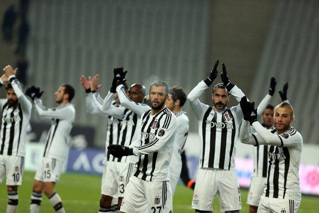 Beşiktaş - Kayseri Erciyesspor maçından kareler