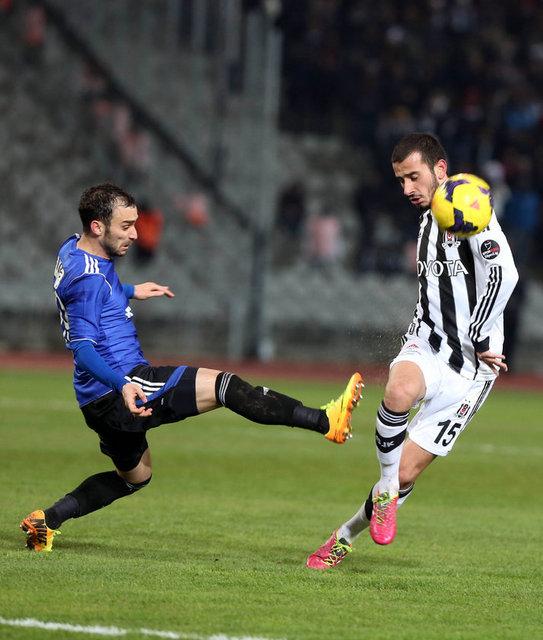 Beşiktaş - Kayseri Erciyesspor maçından kareler