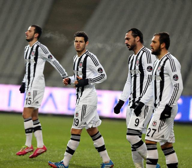 Beşiktaş - Kayseri Erciyesspor maçından kareler