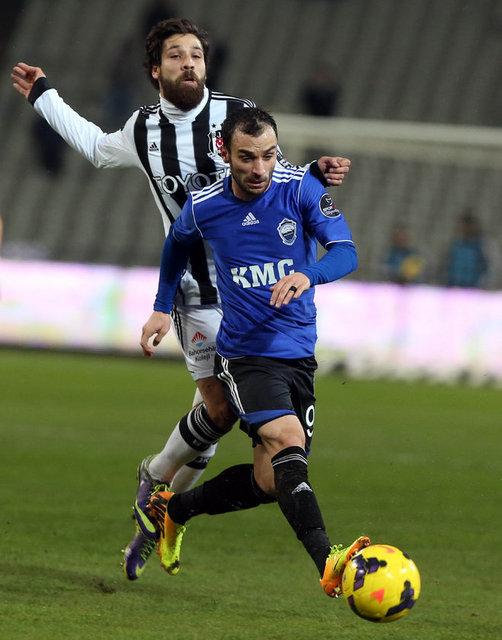 Beşiktaş - Kayseri Erciyesspor maçından kareler